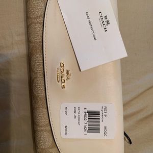 Coach wallet and checkbook holder